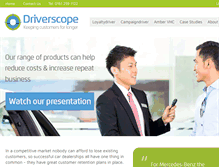 Tablet Screenshot of driverscope.com